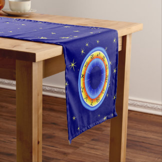 Caminho De Mesa Pequeno Roda Zodiac