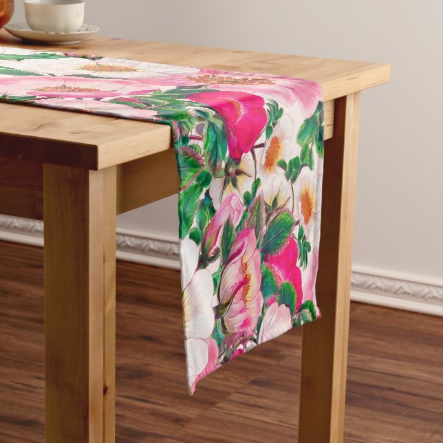 Caminho De Mesa Pequeno Rosas selvagens (No Local)