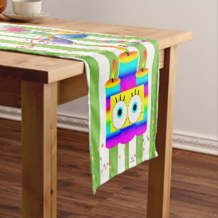 Caminho De Mesa Pequeno Rua, Feliz Mesa de aniversário de Patrick