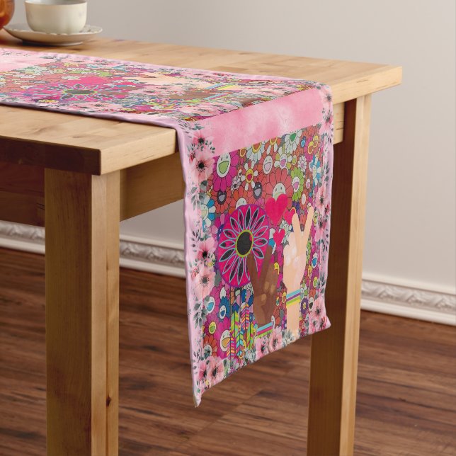 Caminho De Mesa Pequeno Runner de Mesa de Paz (No Local)