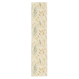 Caminho De Mesa Pequeno Runner Rustic Wheat Field Mesa