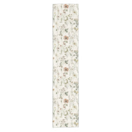 Caminho De Mesa Pequeno Rustic Wildflower Meadow Mesa Runner