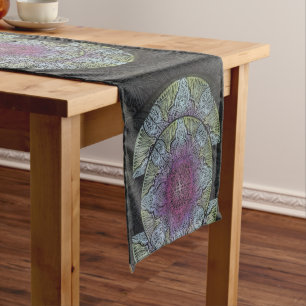 Caminho De Mesa Pequeno Sacred Bloom Mandala