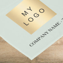 Sage green business logo text