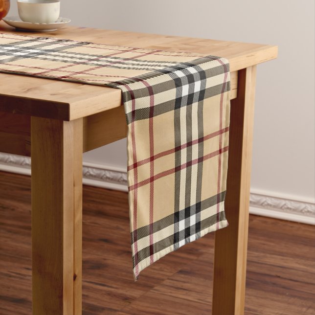 Caminho De Mesa Pequeno Scottish Tartan Pattern     (No Local)