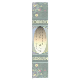 Caminho De Mesa Pequeno Selvagens de Aniversário de Casamento Personalizad