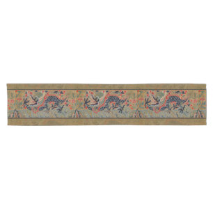 Caminho De Mesa Pequeno Símbolo Dragão Chinês Antiquado Asiático