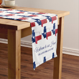 Caminho De Mesa Pequeno SINALIZADOR DE TEXAS Personalizado