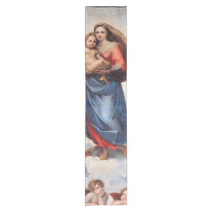 Caminho De Mesa Pequeno Sistine Madonna, Raphael