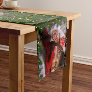 Caminho De Mesa Pequeno SlipperyJoe masculino do peito seis pacotes de est