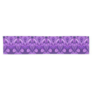 Caminho De Mesa Pequeno Sonhos de Arco-Íris de Flor Roxo