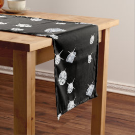 Caminho De Mesa Pequeno Sparkle Diamantes