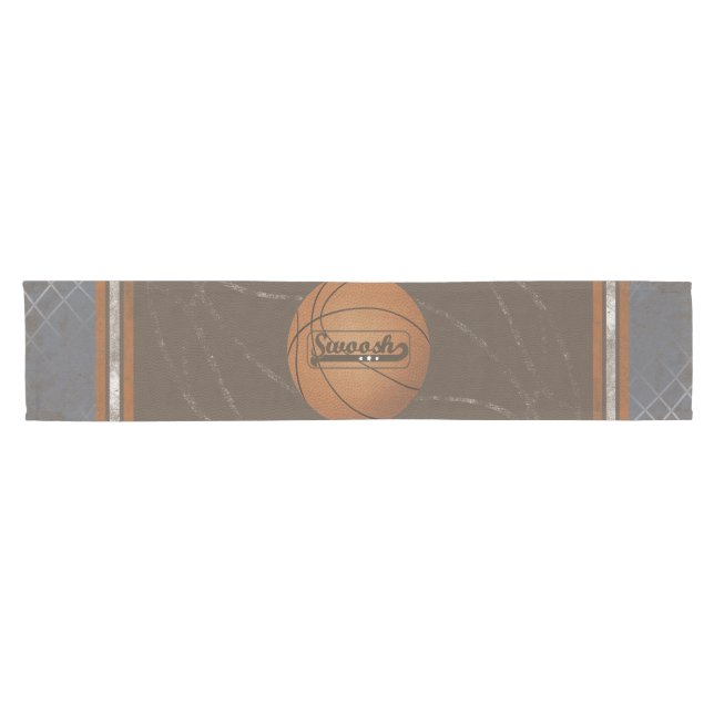 Caminho De Mesa Pequeno Swoosh líquido do basquetebol (Horizontal)