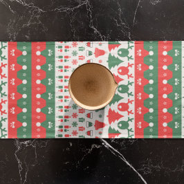 Caminho De Mesa Pequeno Tema de Natal