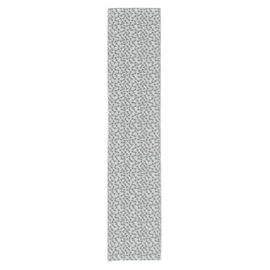Caminho De Mesa Pequeno Teste padrão da textura do osso Greyscale