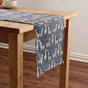 Caminho De Mesa Pequeno Teste padrão do lama da celebração