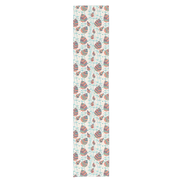 Caminho De Mesa Pequeno Teste padrão floral 5 (Frente)