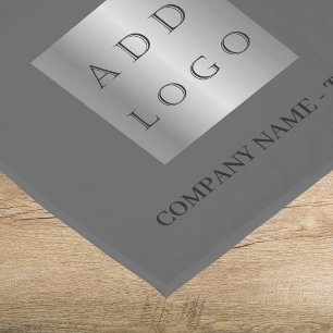 Caminho De Mesa Pequeno Texto do logotipo da cinza Escura