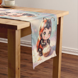 Caminho De Mesa Pequeno The Ladybug and the Hidden Nectar Kingdom.1