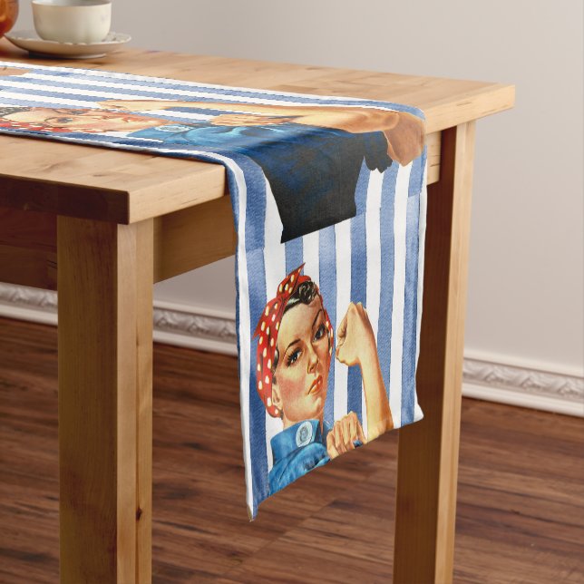 Caminho De Mesa Pequeno Toalha de Mesa Poder das Mulheres (No Local)