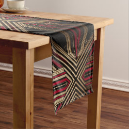 Caminho De Mesa Pequeno Toalhete de Mesa de Casamento Art Déco Elegante
