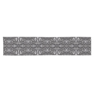Caminho De Mesa Pequeno trendy bohemian girly lace negro parisiense