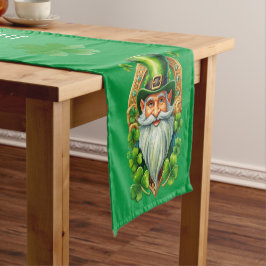 Caminho De Mesa Pequeno Trevos e Duendes Dia de São Patrício
