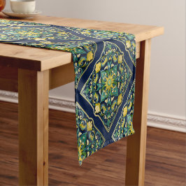 Caminho De Mesa Pequeno 💛 💚 💙 Uma Máxima Azulejo