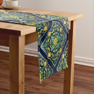 Caminho De Mesa Pequeno 💛 💚 💙 Uma Máxima Azulejo