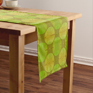 Caminho De Mesa Pequeno Verde limão e amarelo de Sonoma