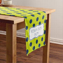 Verde limão e azuis marinhos personalizados