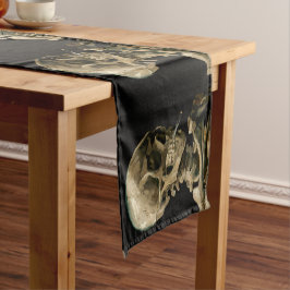 Caminho De Mesa Pequeno Vincent van Gogh - Crânio com cigarro queimado