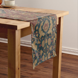 Caminho De Mesa Pequeno Vintage Antique Oriental - Padrão Vermelho Persa O