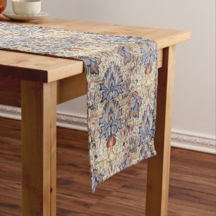 Caminho De Mesa Pequeno Vintage William Morris Artichoke
