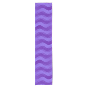 Caminho De Mesa Pequeno Violeta das ondas suaves + suas ideias
