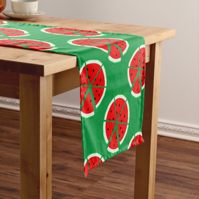 Caminho De Mesa Pequeno Watermelon Wedge (No Local)