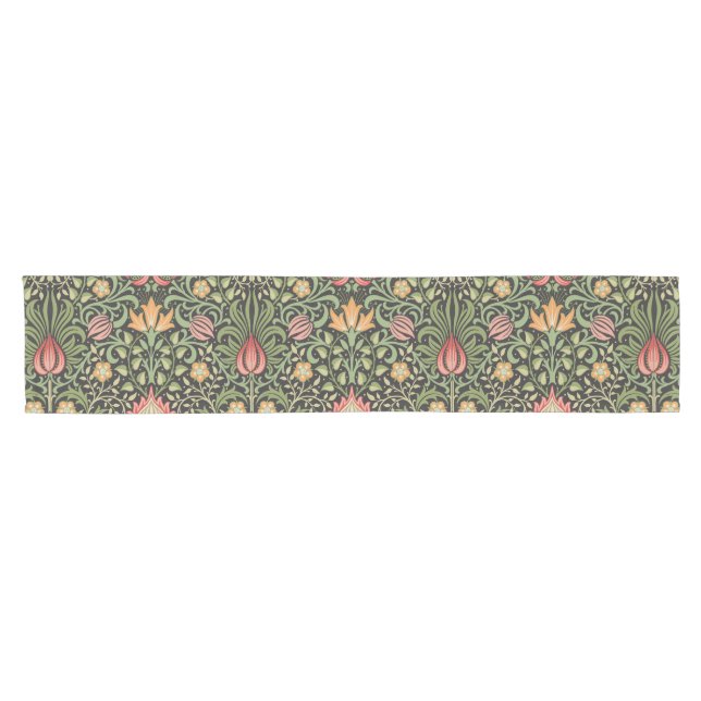 Caminho De Mesa Pequeno William Morris Persian Floral Antique (Horizontal)