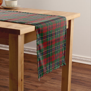 Caminho De Mesa Pequeno Xadrez de Tartan escocesa velha de MacLean do clã