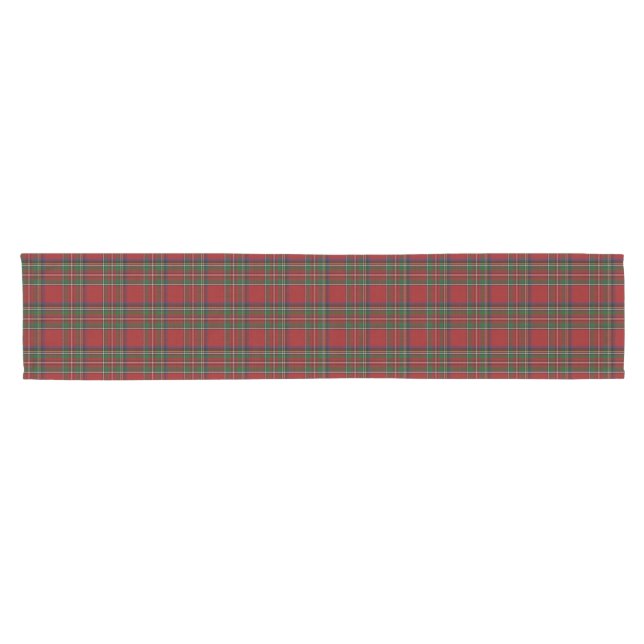 Caminho De Mesa Pequeno Xadrez Real Stewart Tartan Runner (Horizontal)
