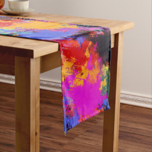Caminho De Mesa Pequeno Zebra pintada