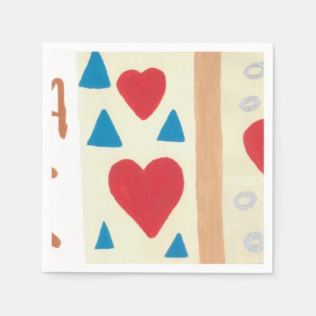 Caminho do Amor Guardanapo de Papel (Frente)