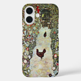 Caminho do Jardim com Galinhas, Gustav Klimt, Art 