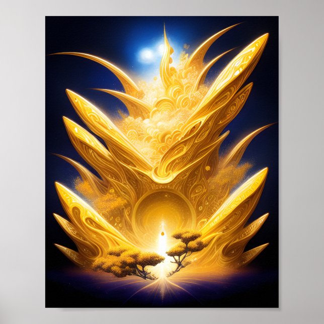 Caminho entre o Poster das Árvores (Frente)