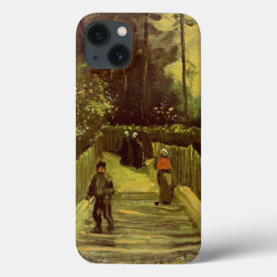 Caminho Íngreme em Montmartre por Vincent van Gogh