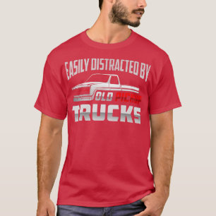 Caminhões Vintage Camisa facilmente Distraída por 