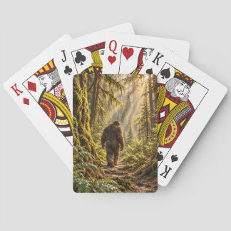 Caminhos da Floresta Cartas de Baralho do Pé Grand
