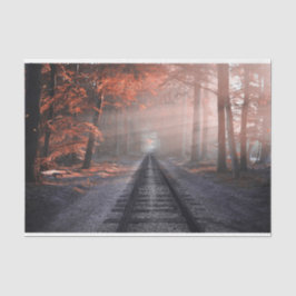 Caminhos-de-Ferro Florestais 22 Papel Tecido de De