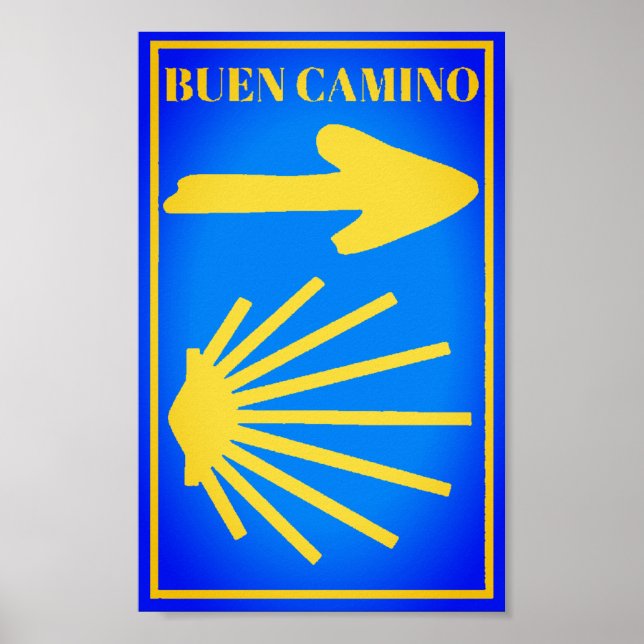 Camino de Santiago Poster (Frente)