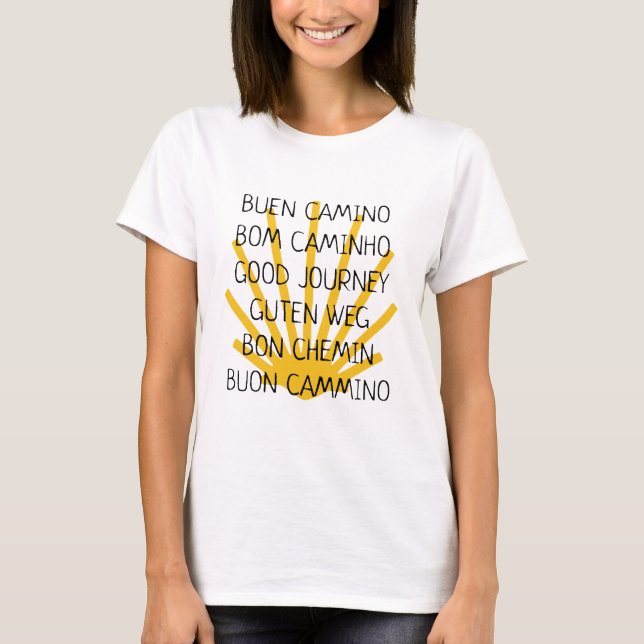 Camino de Santiago T-Shirt (Frente)