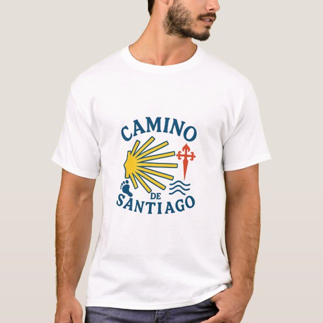 Camino de Santiago T-Shirt (Frente)